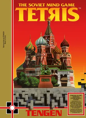 Tetris (USA) (Tengen) (Unl) box cover front